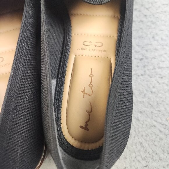 Me Too Women's Black Steampunk Penny Loafers Size 8.5M Comfort Slip On Shoes - Picture 8 of 13